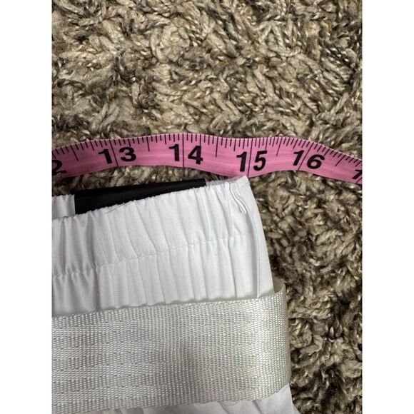 NWT NIKE Women's White Belted Cuffed Track Pants Loose Fit DB3866-100 *See Pics* - Picture 16 of 16